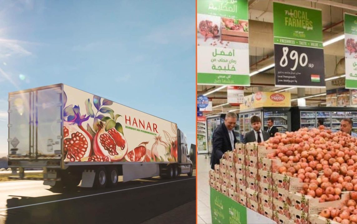 هەناری تازە لە چلەی زستان ، بەرهەمی نایابی هەڵەبجە