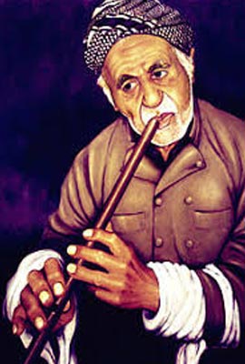  مامۆستا قالەمەڕە،ئەفسانەی شمشاڵ ژەنین